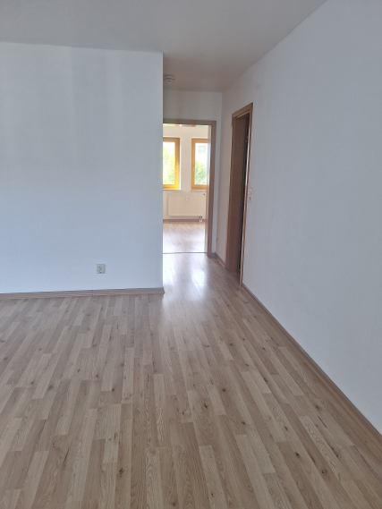 Wohnzimmer zu Schlafzimmer und Bad